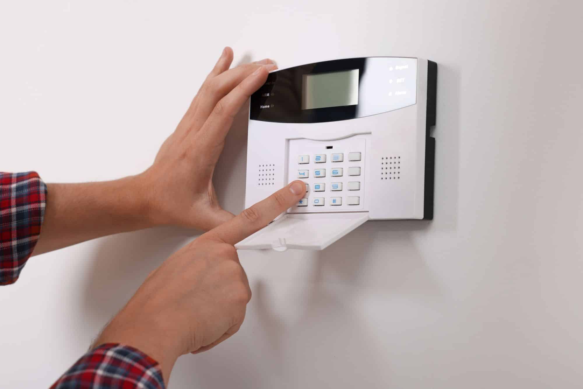 Another Level Solutions home security system installation