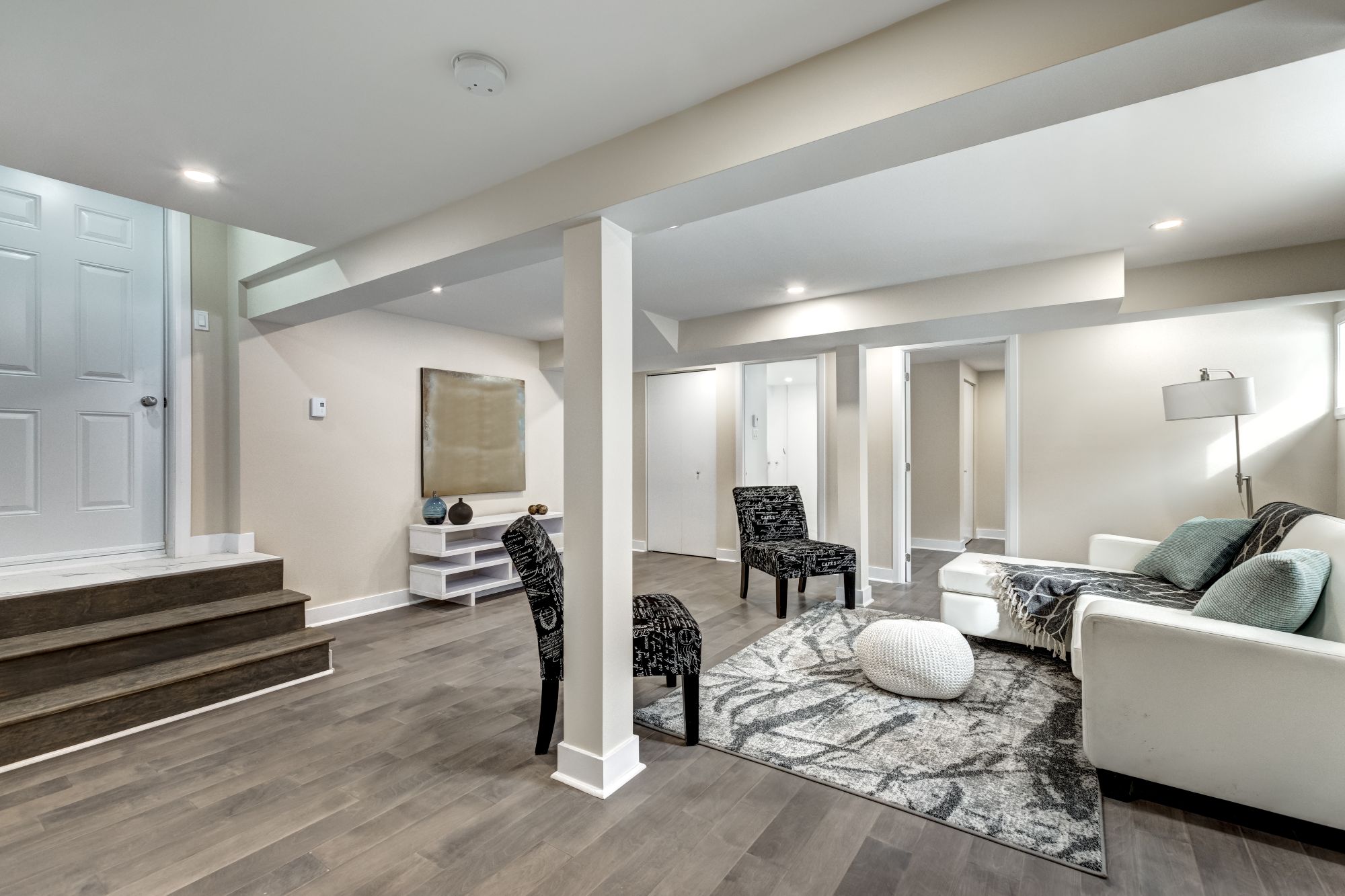 Another level solutions basement renovation